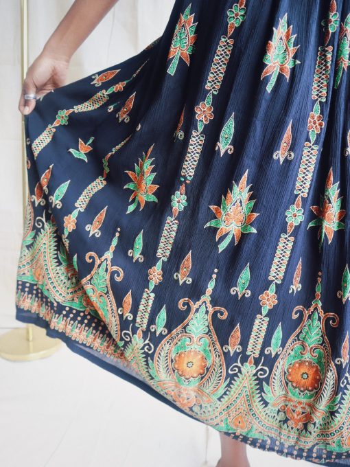 Delilah Maxi Skirt in Black - Image 3