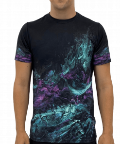 Teal Liquid Men's T-Shirt