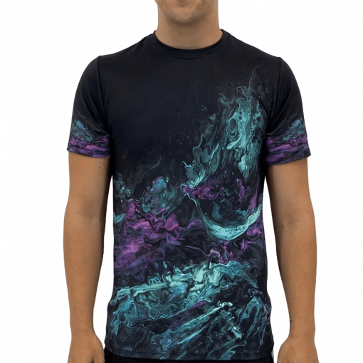 Teal Liquid Men's T-Shirt