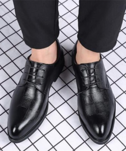 Men Fashion Casual PU Slip-On Shoes