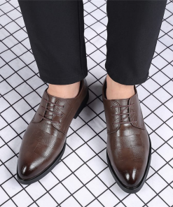 Alternative view of Men Fashion Casual PU Slip-On Shoes